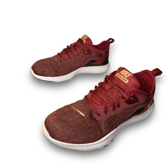 Nike Flex Trainer 9 Team Red Sneakers Athletic Shoes Women’s size 7 - Picture 10 of 16
